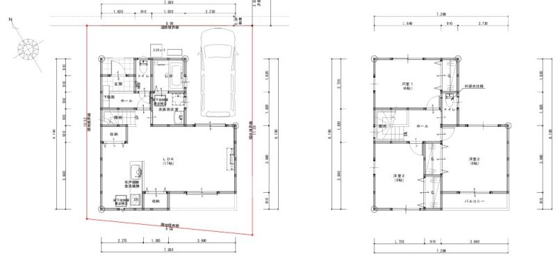参考プラン(間取)